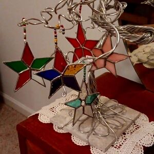 Stained glass stars